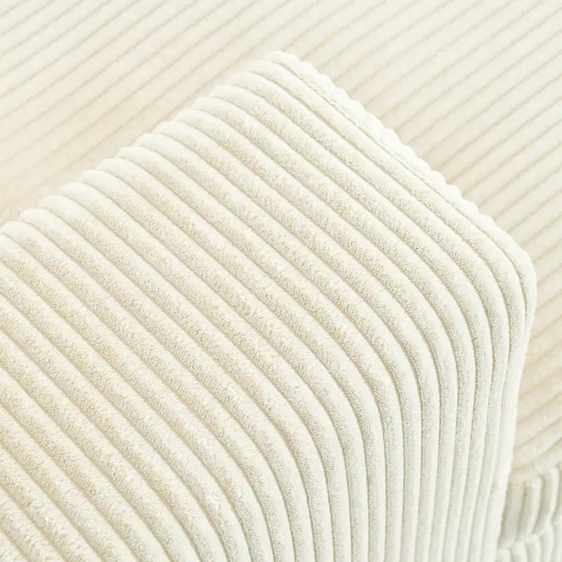 53.5 Chaise Lounge Chair with Solid Wood Legs and Comfort Pillows