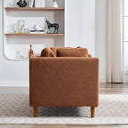 Wide Modern Double-Sided Upholstered Chaise Lounge