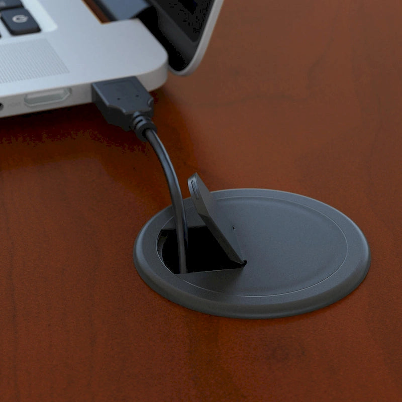 Series C Right Handed L Desk with Drawers by Bush Business Furniture