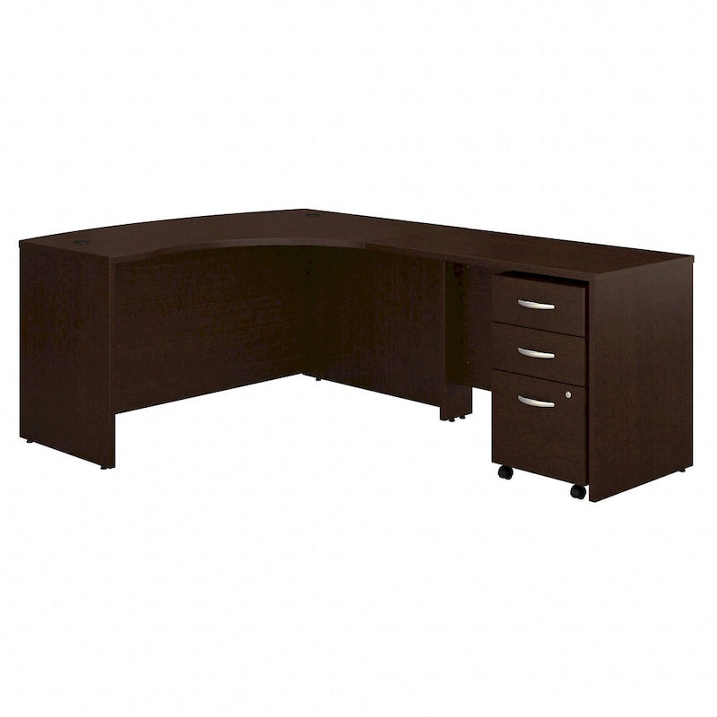Series C Right Handed L Desk with Drawers by Bush Business Furniture