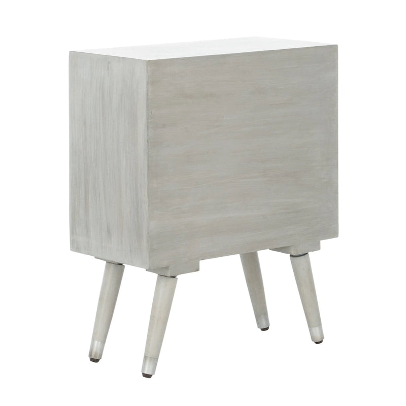 SAFAVIEH Brandy Single Drawer Textured Nightstand
