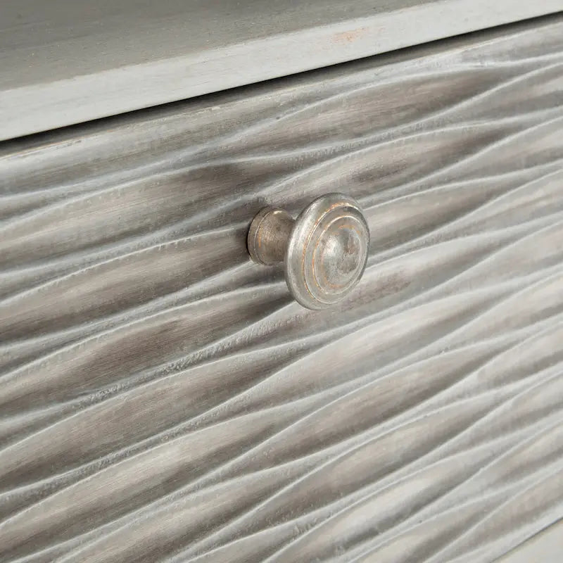 SAFAVIEH Brandy Single Drawer Textured Nightstand