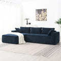 Zab Chenille 2 Pieces Sectional Sofa by GDFStudio