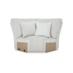 Signature Design by Ashley Top Tier Light Gray 6-Piece Reclining Sectional with Chaise - 149.5W x 132.5D x 40H