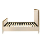 Furniture of America Jennie Modern Natural Oak Wood Platform Bed
