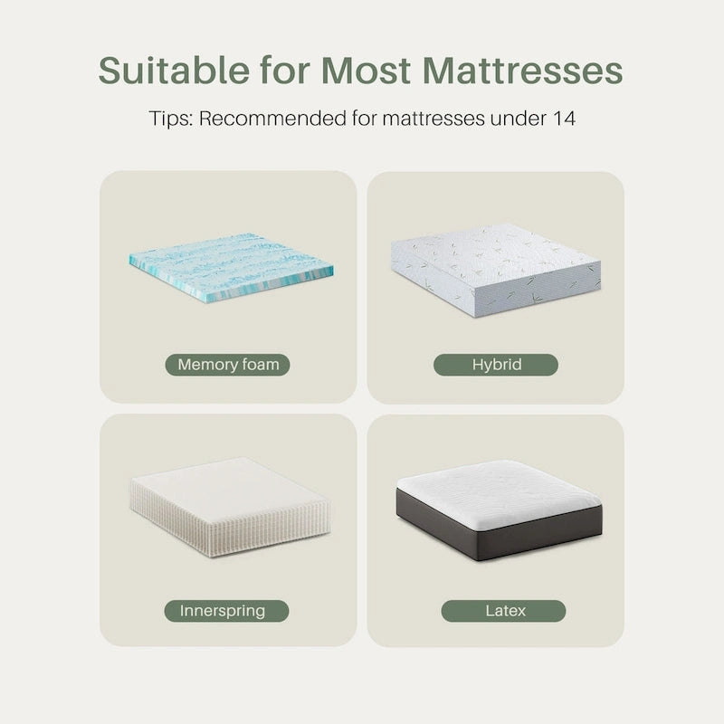 Ergonomic Motorized Adjustable Bed Frame, Wireless Remote Control,for Comfortable Reclining and Sleeping