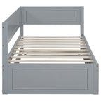 Merax Twin Size Wood Daybed with Trundle/Drawers