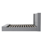 Queen Size Upholstered Platform Bed Modern Storage Bed Frame