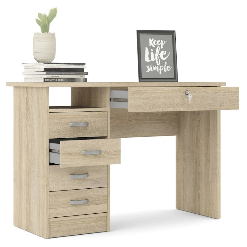 Porch & Den Skylar 5-drawer Desk