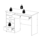 Porch & Den Skylar 5-drawer Desk