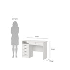 Porch & Den Skylar 5-drawer Desk