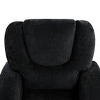 Kids Push Back Recliner Chair with Footrest and Cup Holders