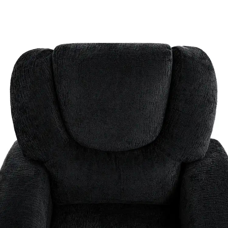 Kids Push Back Recliner Chair with Footrest and Cup Holders