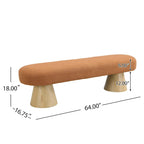 Christopher Knight Home - Parker Fabric Dining Bench