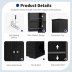 Versatile Freestanding Bathroom Cabinet with Multiple Compartments and Stylish Design