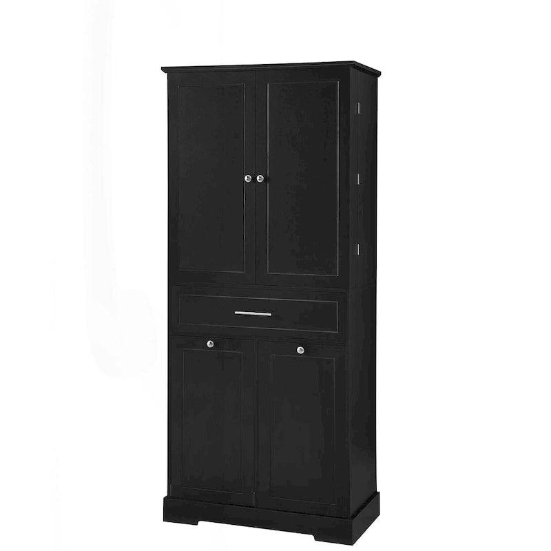 Versatile Freestanding Bathroom Cabinet with Multiple Compartments and Stylish Design