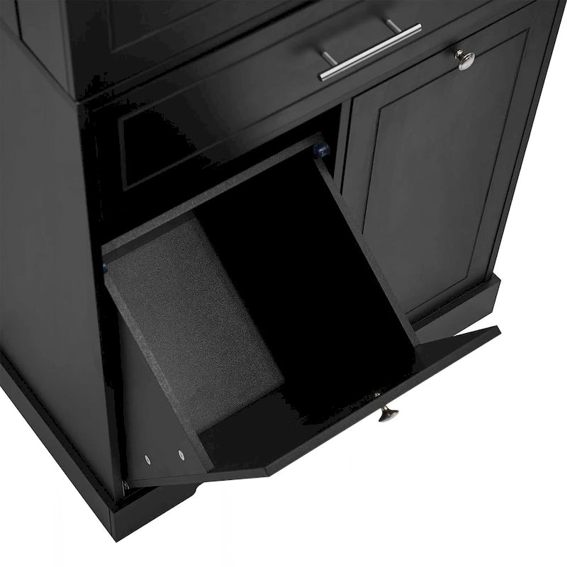 Versatile Freestanding Bathroom Cabinet with Multiple Compartments and Stylish Design