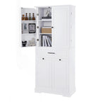 Versatile Freestanding Bathroom Cabinet with Multiple Compartments and Stylish Design
