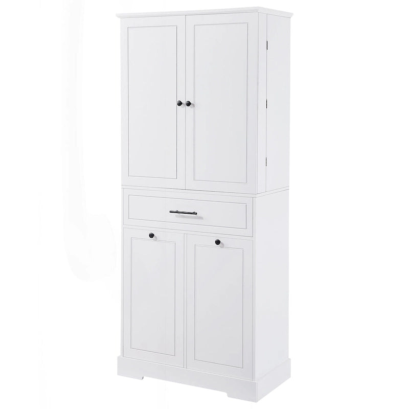 Versatile Freestanding Bathroom Cabinet with Multiple Compartments and Stylish Design