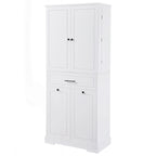 Versatile Freestanding Bathroom Cabinet with Multiple Compartments and Stylish Design