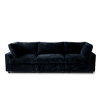 Soft Plush Modular Sectional Sofa Modern Upholstered Living Room Couch
