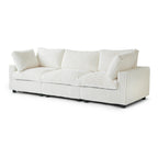 Soft Plush Modular Sectional Sofa Modern Upholstered Living Room Couch