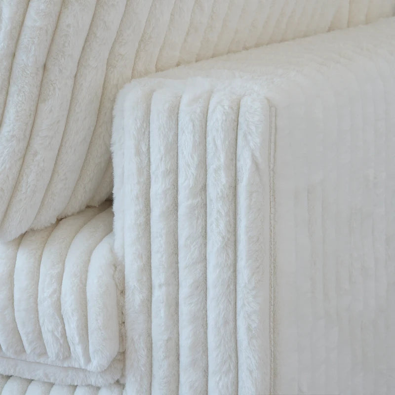 Soft Plush Modular Sectional Sofa Modern Upholstered Living Room Couch