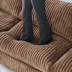 Soft Plush Modular Sectional Sofa Modern Upholstered Living Room Couch