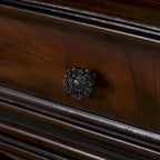 Furniture of America Eugene Traditional 6-Piece Solid Wood Panel Bedroom Set