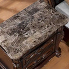 Furniture of America Eugene Traditional 6-Piece Solid Wood Panel Bedroom Set