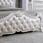 Furniture of America Eugene Traditional 6-Piece Solid Wood Panel Bedroom Set