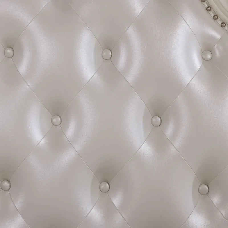 Furniture of America Eugene Traditional 6-Piece Solid Wood Panel Bedroom Set