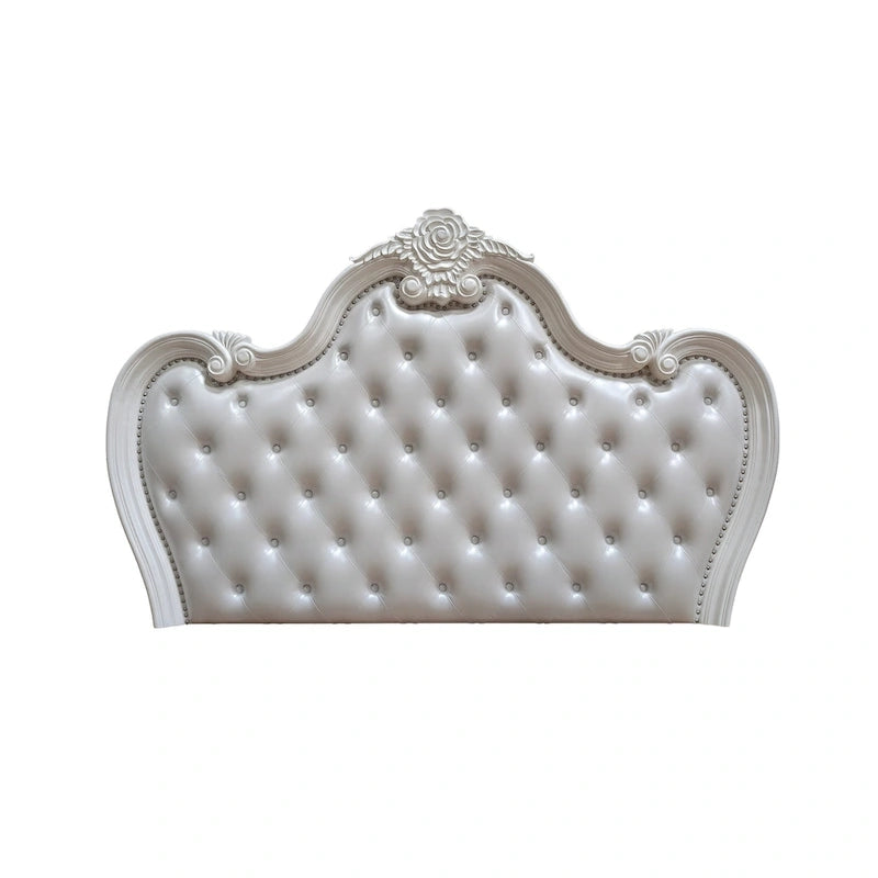 Furniture of America Eugene Traditional 6-Piece Solid Wood Panel Bedroom Set