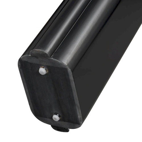 60 Acacia Wood Curved Veneer Console Table - Minimalist Design with Solid Wood Legs