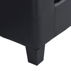 Black 96.06 Modern L-Shaped 4 Seater Sectional Sofa with Chaise Lounge, Cup Holders, and Throw Pillows