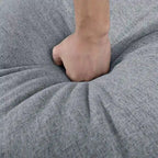 134.40 Modern U-Shaped 6 Seater Sectional Sofa with 2 Large Chaises, Removable Ottomans and Soft Cushions