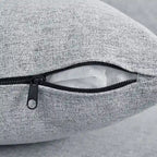 134.40 Modern U-Shaped 6 Seater Sectional Sofa with 2 Large Chaises, Removable Ottomans and Soft Cushions