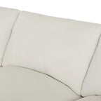 134.40 Modern U-Shaped 6 Seater Sectional Sofa with 2 Large Chaises, Removable Ottomans and Soft Cushions