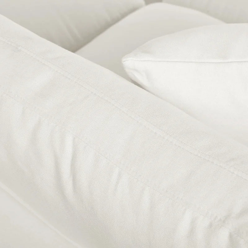 134.40 Modern U-Shaped 6 Seater Sectional Sofa with 2 Large Chaises, Removable Ottomans and Soft Cushions