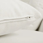 134.40 Modern U-Shaped 6 Seater Sectional Sofa with 2 Large Chaises, Removable Ottomans and Soft Cushions