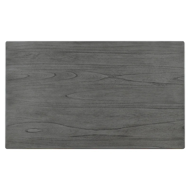 6-Piece Wooden Dining Table Set with 4 Chairs & Bench