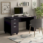 Morr Modern Espresso 59-inch Wood 2-Drawer Computer Desk by Furniture of America
