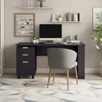 Morr Modern Espresso 59-inch Wood 2-Drawer Computer Desk by Furniture of America