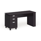 Morr Modern Espresso 59-inch Wood 2-Drawer Computer Desk by Furniture of America