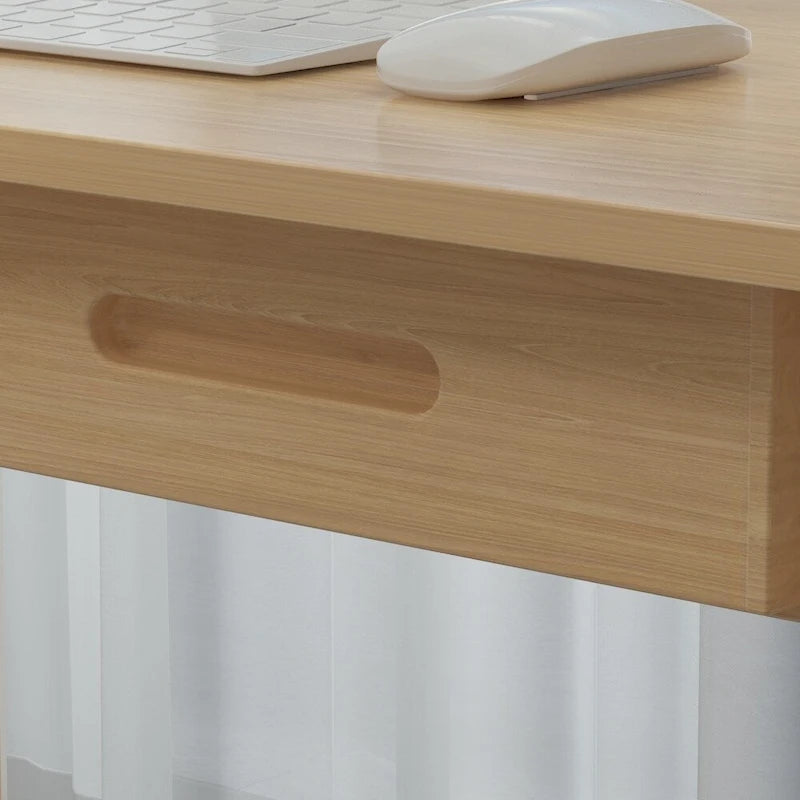 Kerrogee 47.2 Wood Computer Desk with 2 Drawers - 4 Colors