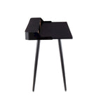 Carson Carrington Creggan Mid-Century Modern Black Metal & Wood Office Desk