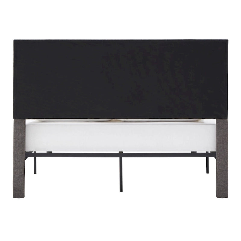 Allenspark Upholstered Platform Bed with Geometric Headboard by iNSPIRE Q Classic