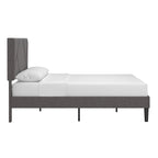 Allenspark Upholstered Platform Bed with Geometric Headboard by iNSPIRE Q Classic