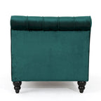 Rubie Modern Glam Tufted Velvet Chaise Lounge by Christopher Knight Home