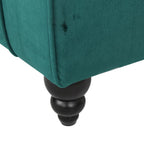 Rubie Modern Glam Tufted Velvet Chaise Lounge by Christopher Knight Home